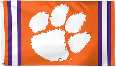 WinCraft Clemson 3 ft x 5 ft Deluxe Flag