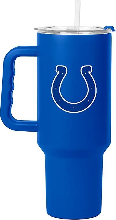 Logo Brands Colts Flipside Powder Coat 40 oz Tumbler