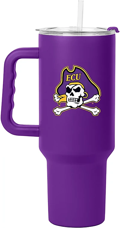 Logo Brands East Carolina Flipside Powder Coat 40 oz Tumbler