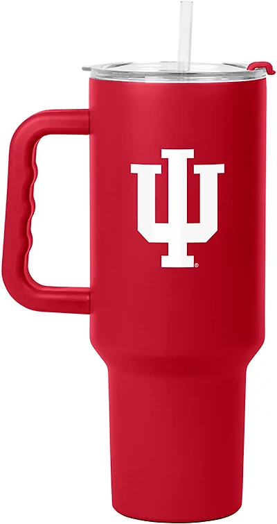 Logo Brands Indiana Flipside Powder Coat 40 oz Tumbler