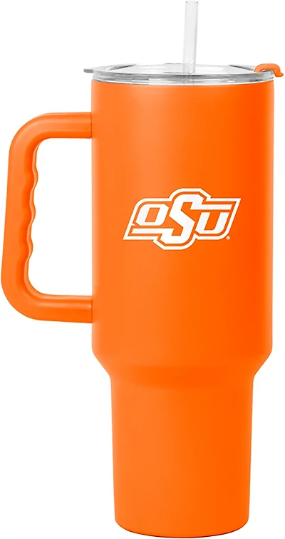 Logo Brands Oklahoma State Flipside Powder Coat 40 oz Tumbler
