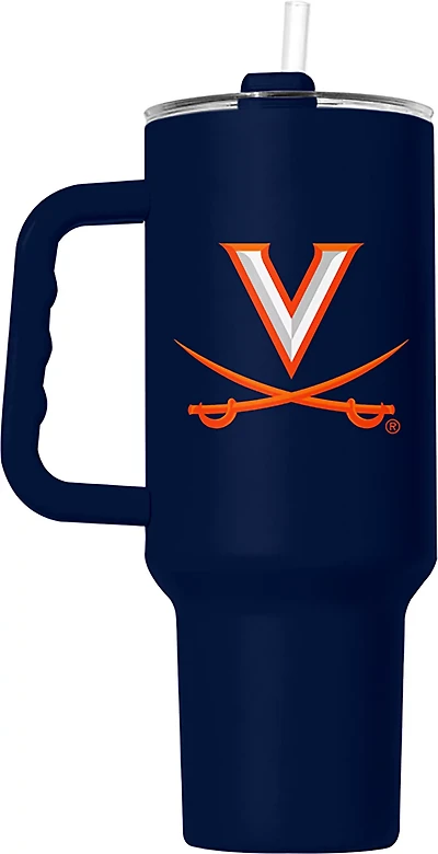 Logo Brands Virginia Flipside Powder Coat 40 oz Tumbler