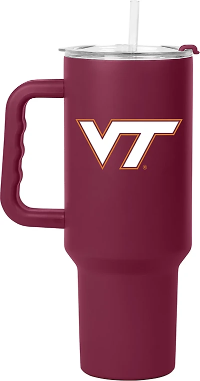 Logo Brands Virginia Tech Flipside Powder Coat 40 oz Tumbler