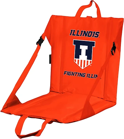 Logo University of Illinois Fighting Illini Stadium Seat