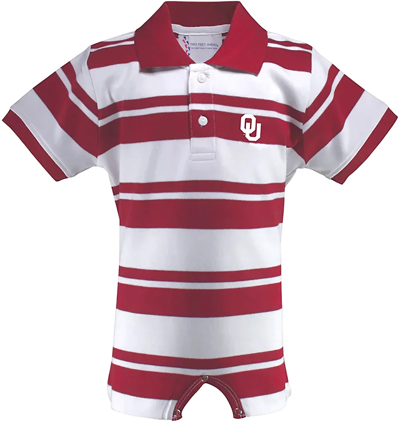 Two Feet Ahead Infants' Oklahoma Rugby T-Romper