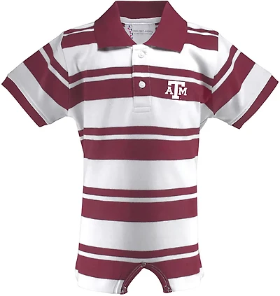 Two Feet Ahead Infants' Texas A&M Rugby T-Romper
