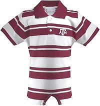 Two Feet Ahead Infants' Texas A&M Rugby T-Romper