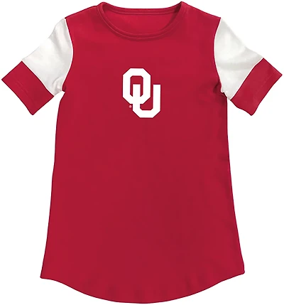 Two Feet Ahead Toddler Girls' Oklahoma Color Block T-shirt Dress