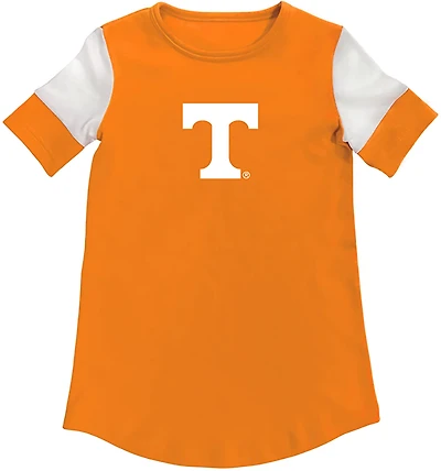 Two Feet Ahead Girls' Tennessee Color Block T-shirt Dress