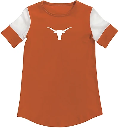 Two Feet Ahead Toddler Girls' Texas Color Block T-shirt Dress