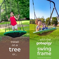 gobaplay FlyMax Saucer Tree Swing