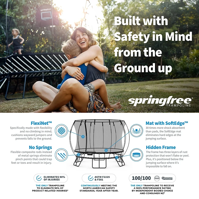 Springfree Medium Round Trampoline