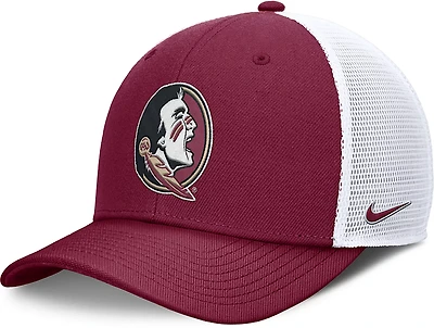 Nike Adults' Florida State Rise Structured Trucker Cap