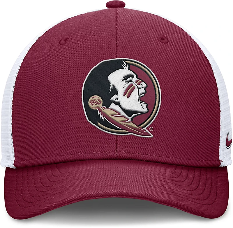 Nike Adults' Florida State Rise Structured Trucker Cap