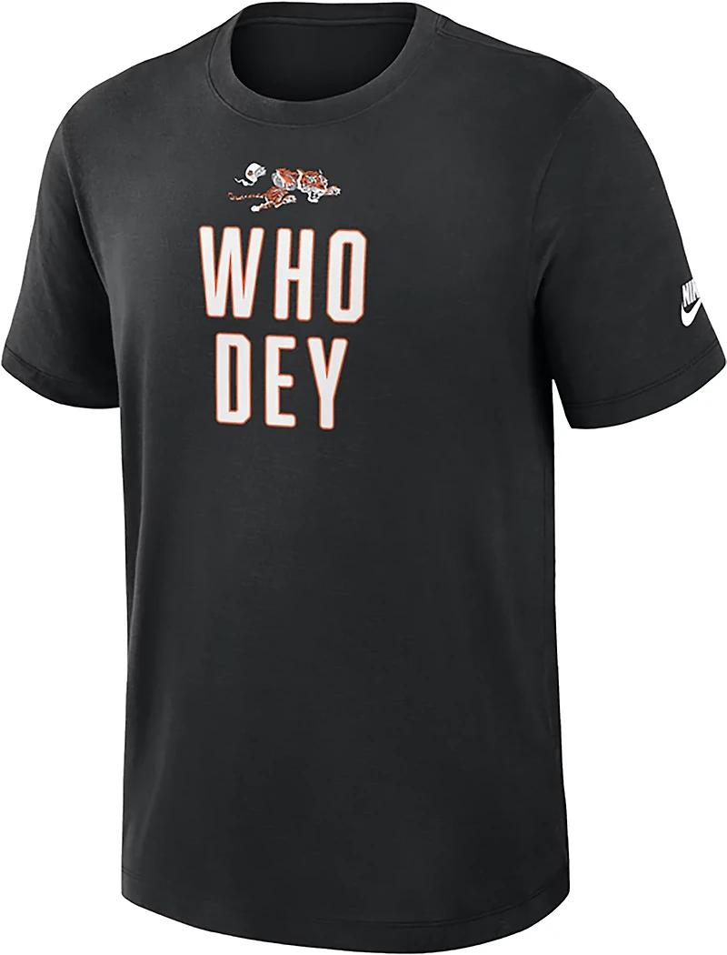 Nike Men's Bengals Rewind Slub T-shirt