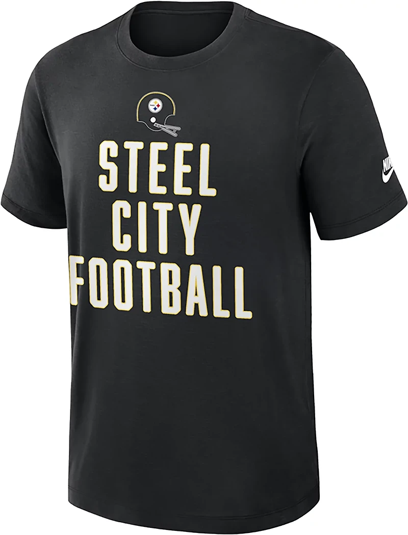 Nike Men's Steelers Rewind Slub T-shirt