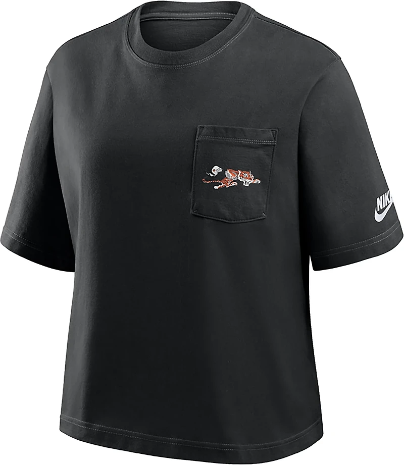 Nike Women's Bengals Rewind Pocket Boxy T-shirt