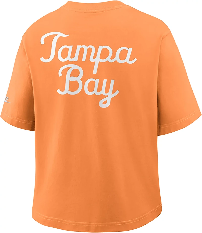 Nike Women's Buccaneers Rewind Pocket Boxy T-shirt