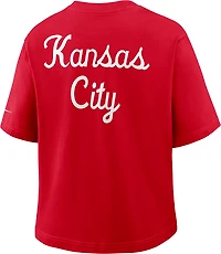Nike Women's Chiefs Rewind Pocket Boxy T-shirt
