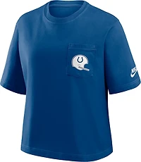Nike Women's Colts Rewind Pocket Boxy T-shirt