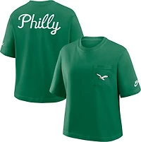 Nike Women's Eagles Rewind Pocket Boxy T-shirt