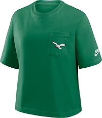 Nike Women's Eagles Rewind Pocket Boxy T-shirt