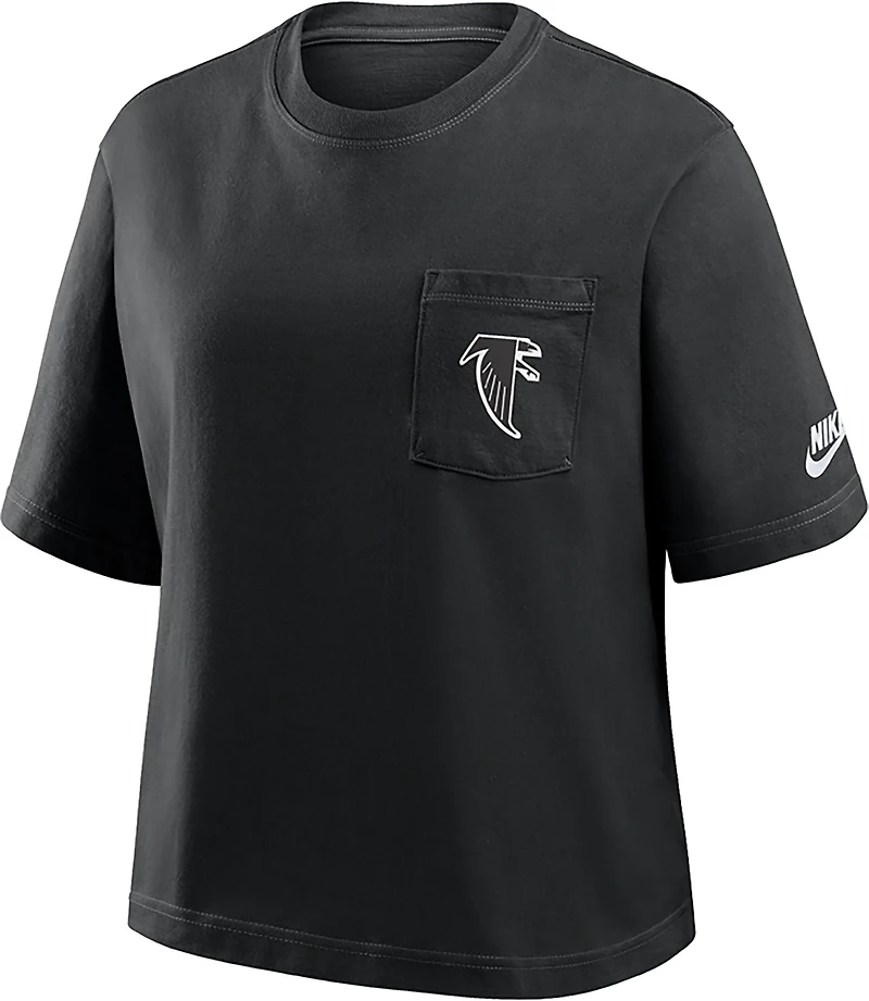 Nike Women's Falcons Rewind Pocket Boxy T-shirt