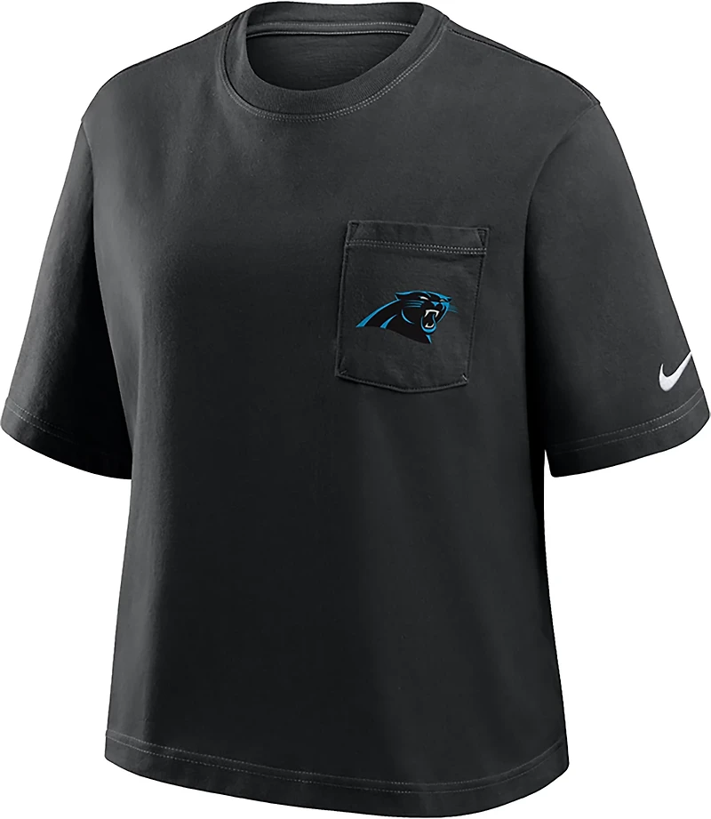 Nike Women's Panthers Rewind Pocket Boxy T-shirt