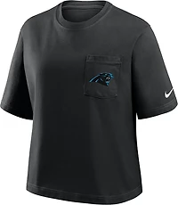 Nike Women's Panthers Rewind Pocket Boxy T-shirt