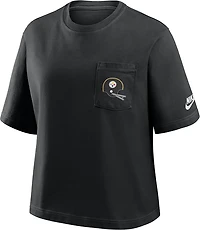 Nike Women's Steelers Rewind Pocket Boxy T-shirt