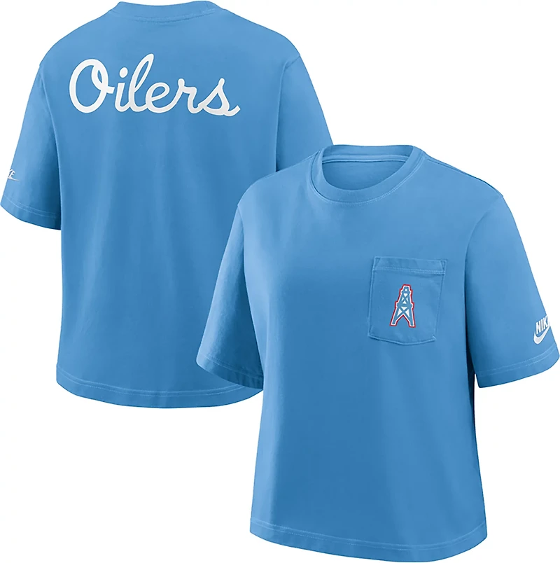 Nike Women's Titans Rewind Pocket Boxy T-shirt