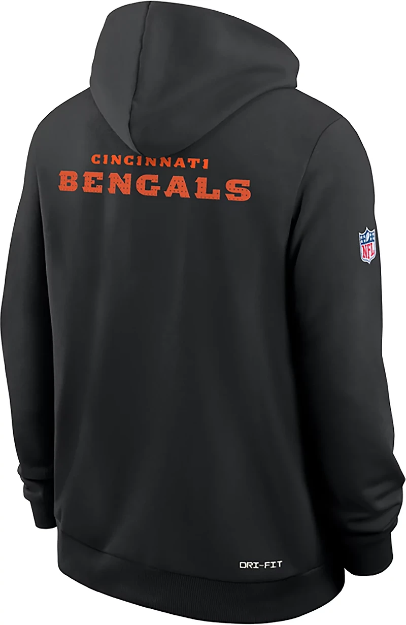 Nike Men's Bengals Standard Issue Team Long Sleeve Hoodie