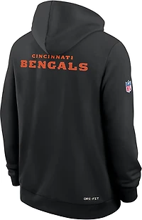 Nike Men's Bengals Standard Issue Team Long Sleeve Hoodie