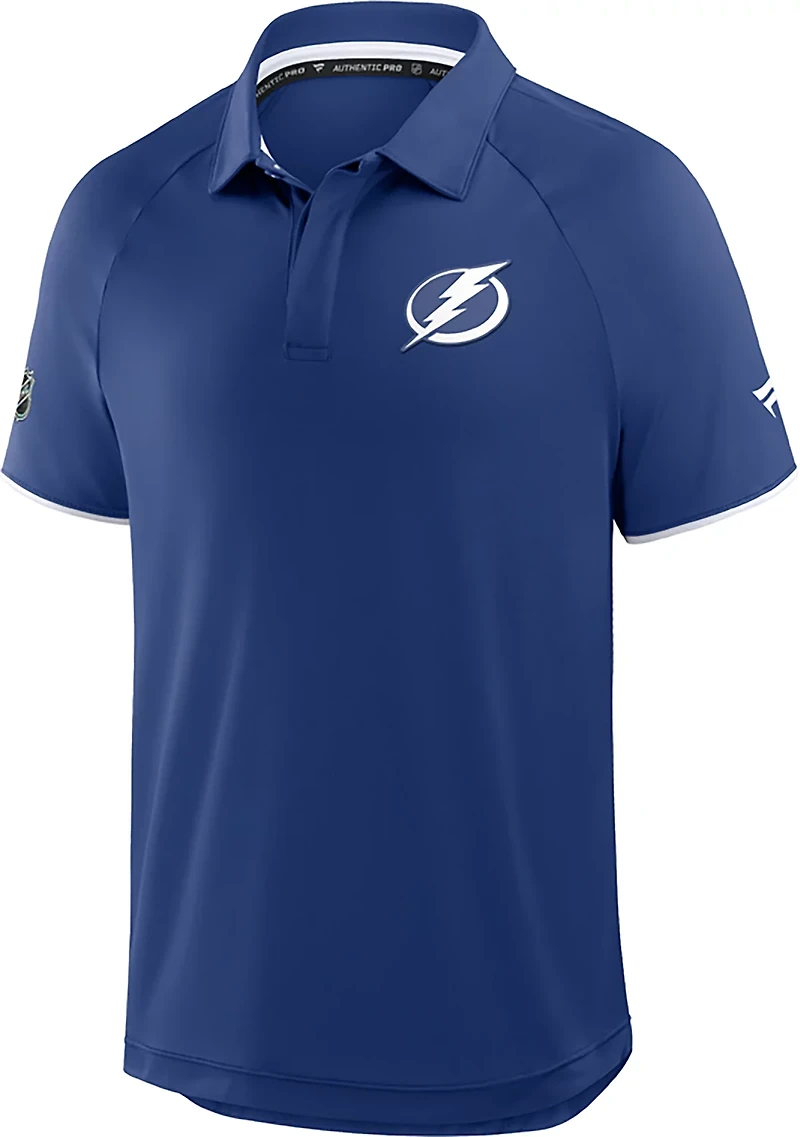 Fanatics Men's Lightning Authentic Pro Rink Polo Shirt