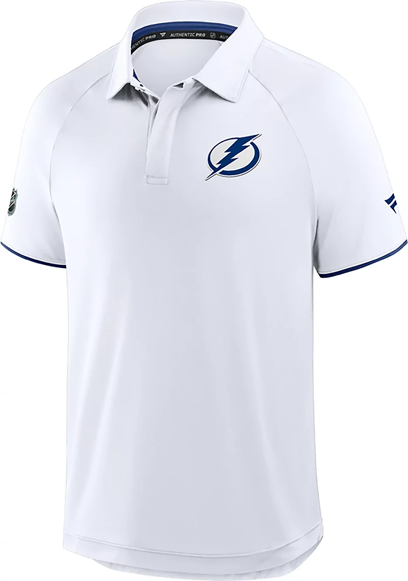 Fanatics Men's Lightning Authentic Pro Rink Polo Shirt