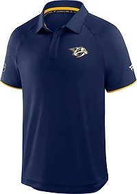 Fanatics Men's Predators Authentic Pro Rink Polo Shirt