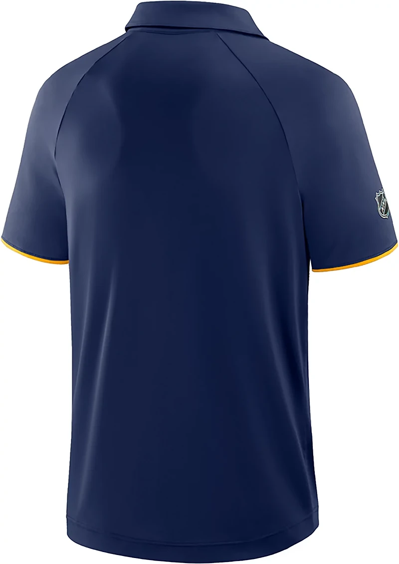 Fanatics Men's Predators Authentic Pro Rink Polo Shirt