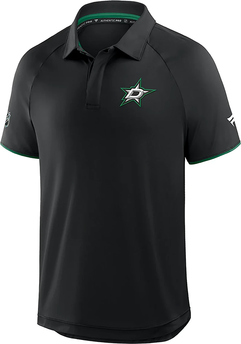 Fanatics Men's Stars Authentic Pro Rink Polo Shirt