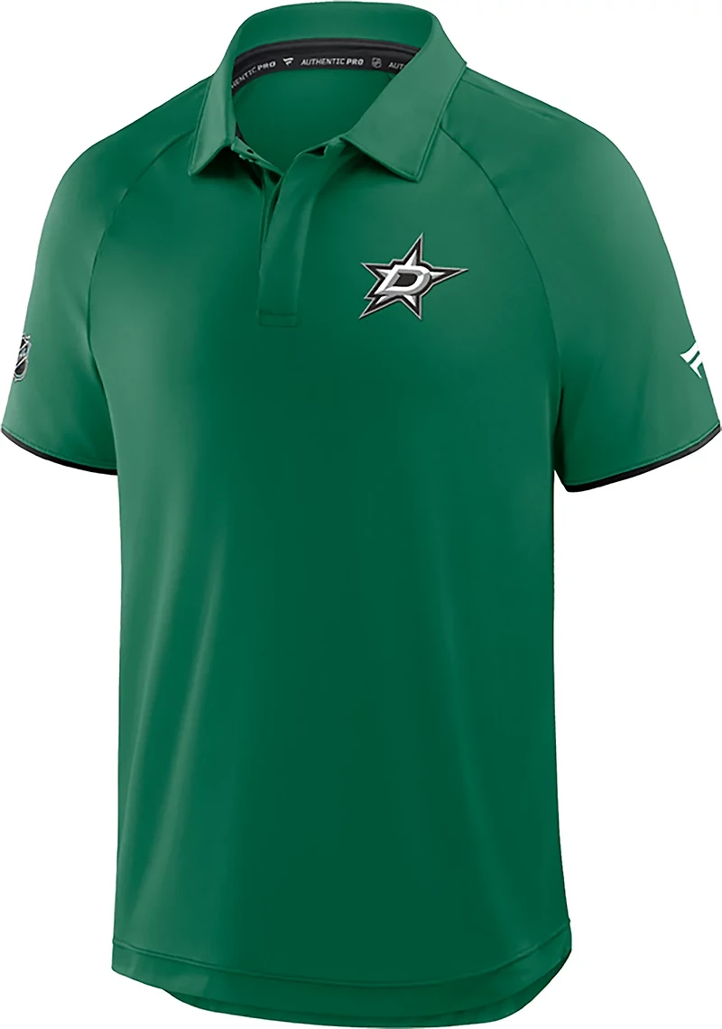Fanatics Men's Stars Authentic Pro Rink Polo Shirt