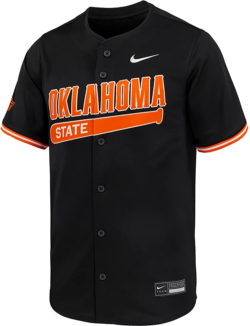 Nike Men's Oklahoma State Limited Full Button Baseball Jersey