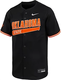 Nike Men's Oklahoma State Limited Full Button Baseball Jersey