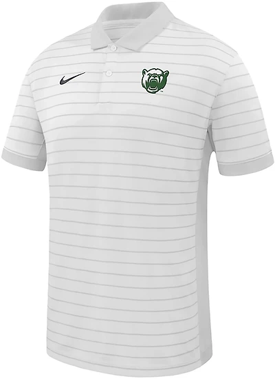 Nike Men's Baylor Dri Fit Stripe Victory Polo Shirt