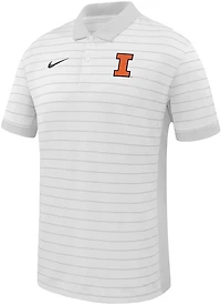 Nike Men's Illinois Dri Fit Stripe Victory Polo Shirt