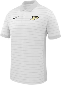 Nike Men's Purdue Dri Fit Stripe Victory Polo Shirt