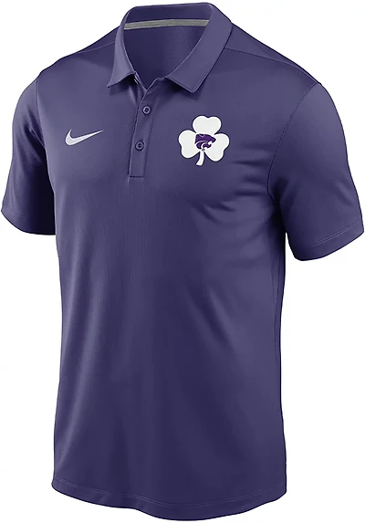Nike Men's Kansas State University Ireland Clover Victory Polo Shirt