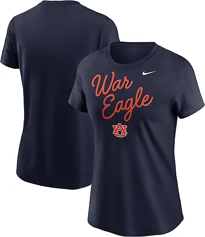 Nike Women's Auburn Script Over Logo T-shirt