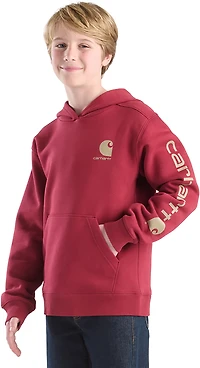 Carhartt Boys' Logo Pullover Hoodie