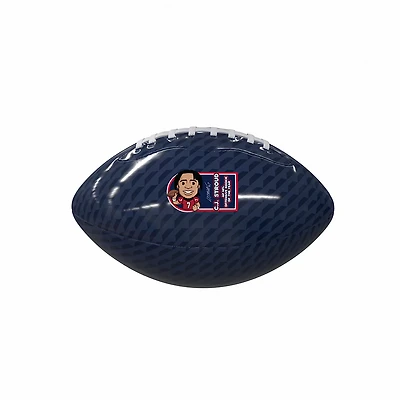 Logo Brands Houston Texas CJ Stroud .24 Rookie of the Year Mini Glossy Football