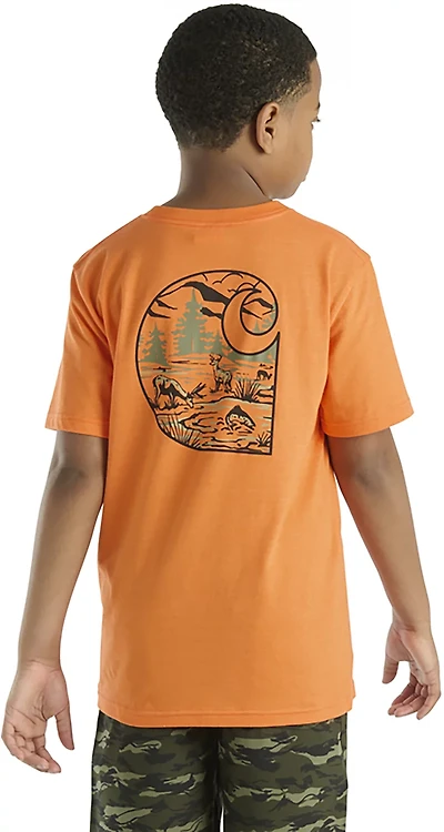 Carhartt Boys' Deer Pocket Graphic T-shirt
