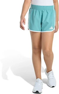 adidas Girls' Woven Pacer Shorts 2-3/4